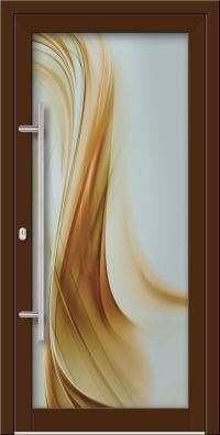 Aluminium Haustür KN Vision Glass Digital VV-850-GLW26 Alternative