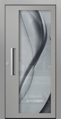 Aluminium Haustür KN Vision Glass Digital VV-850-GLW27