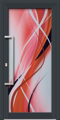 Aluminium Haustür KN Vision Glass Digital VV-850-GLW28