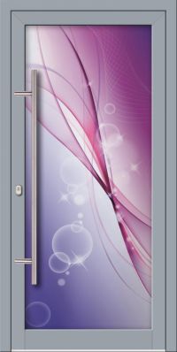 Aluminium Haustür KN Vision Glass Digital VV-850-GLW30