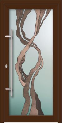 Aluminium Haustür KN Vision Glass Digital VV-850-GLW31 Alternative