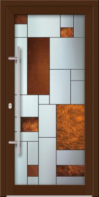 Aluminium Haustür KN Vision Glass Digital VV-850-GLW32