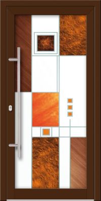 Aluminium Haustür KN Vision Glass Digital VV-850-GLW36