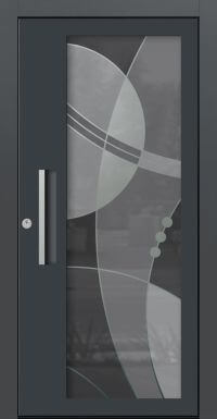 Aluminium Haustür KN Vision Glass Digital VV-850-GLW37