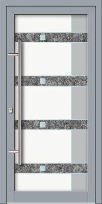 Aluminium Haustür KN Vision Glass Digital VV-850-GLW38