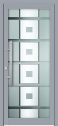 Aluminium Haustür KN Vision Glass Digital VV-850-GLW43