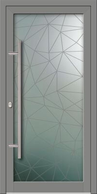 Aluminium Haustür KN Vision Glass Digital VV-850-GLW45 Alternative