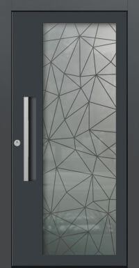 Aluminium Haustür KN Vision Glass Digital VV-850-GLW45