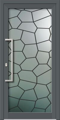 Aluminium Haustür KN Vision Glass Digital VV-850-GLW46