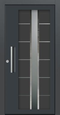 Aluminium Haustür KN Vision Glass Digital VV-850-GLW48 Alternative