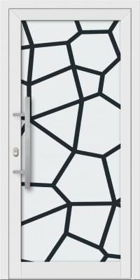 Aluminium Haustür KN Vision Glass Digital VV-850-GLW51