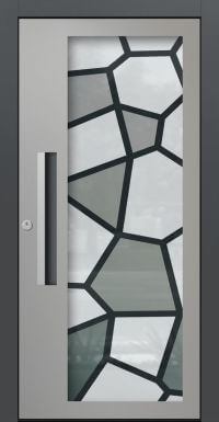 Aluminium Haustür KN Vision Glass Digital VV-850-GLW53