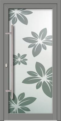 Aluminium Haustür KN Vision Glass Sand VV-850-GLP02