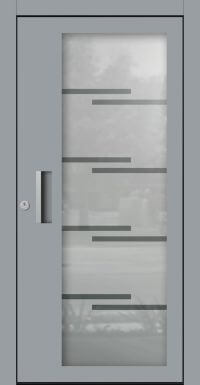 Aluminium Haustür KN Vision Glass Sand VV-850-GLP07