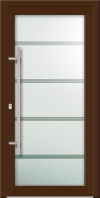 Aluminium Haustür KN Vision Glass Sand VV-850-GLP14 Alternative