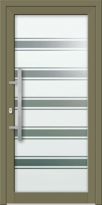 Aluminium Haustür KN Vision Glass Sand VV-850-GLP22 Alternative