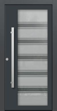 Aluminium Haustür KN Vision Glass Sand VV-850-GLP22