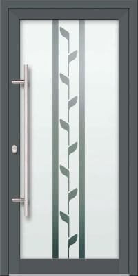 Aluminium Haustür KN Vision Glass Sand VV-850-GLP23