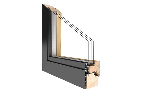 Holz-Aluminiumfenster Duoline