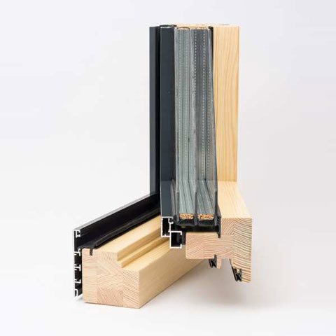 Holz-Aluminium Fensterprofil