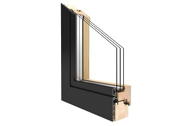 Holz-Aluminium Fenster Duoline