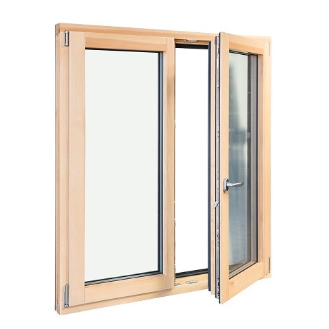 Holz-Aluminium-Fenster Kiefer-Holz