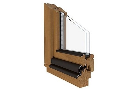 Holzfenster Softline-68