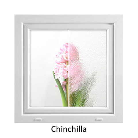 Fenster mit Ornamentglas Chinchilla