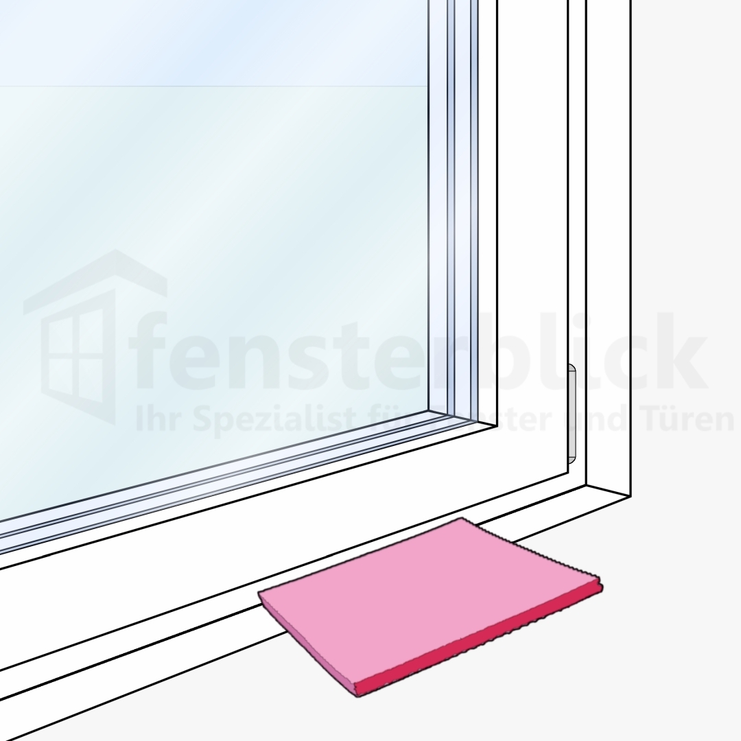 Fensterdichtungen richtig pflegen - Pflegeanleitung 