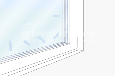 Fensterdeko und Klebereste entfernen