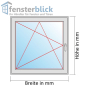 Preview: Fenster Dreh-Kipp-Links Schema