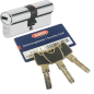 Preview: ABUS XP20S Doppelzylinder mit Schlüssel und Sicherungskarte