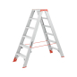 Preview: Würth Alu-Stufenstehleiter genietet - 2x6 Stufen
