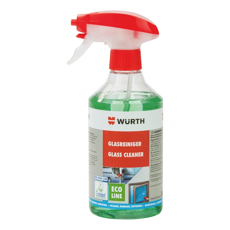 Preview: Würth Glasreiniger Ecoline - 500 ml Sprühflasche