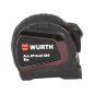 Preview: Würth Taschenbandmaß mit Kunststoffgehäuse und magnetischem Endhaken