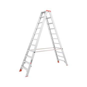 Würth Alu-Stufenstehleiter genietet - 2x11 Stufen