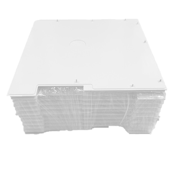 20x Drutex Rollladenkasten-Seitenblende ZB215/225 Weiß rechts