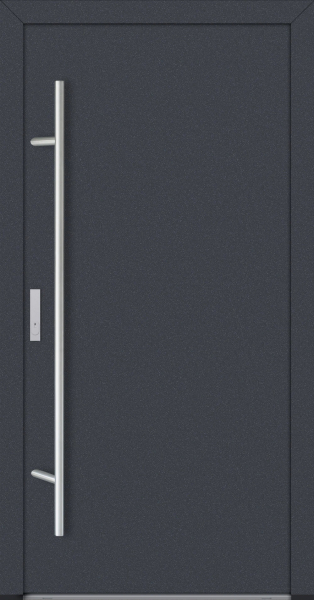 FM Aluminium Haustür DS 82 Modell 00 Anthrazit