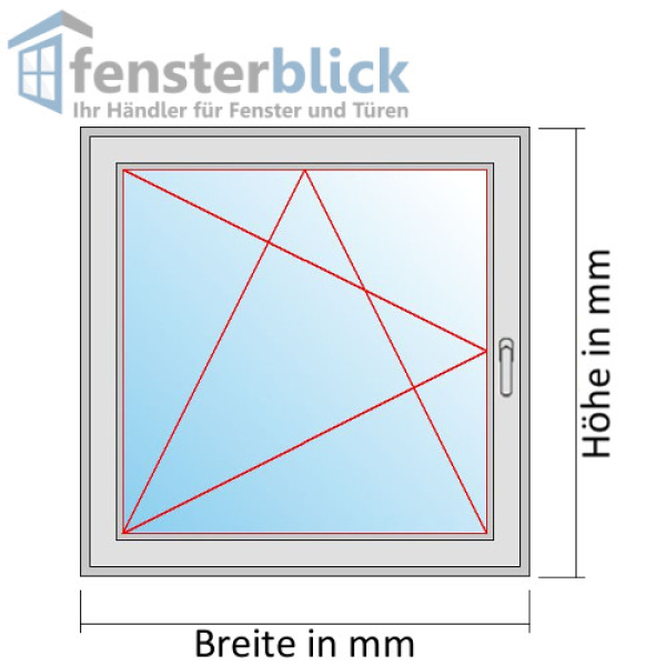 Fenster Dreh-Kipp-Links Schema