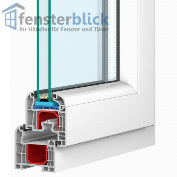 Kunststofffenster Iglo 5 Classic 2-fach Verglasung