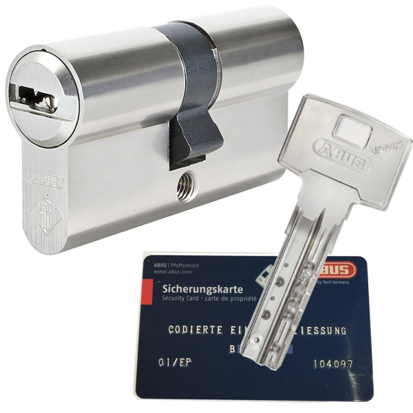 ABUS Bravus 4000 Doppelzylinder mit Schlüssel und Sicherungskarte