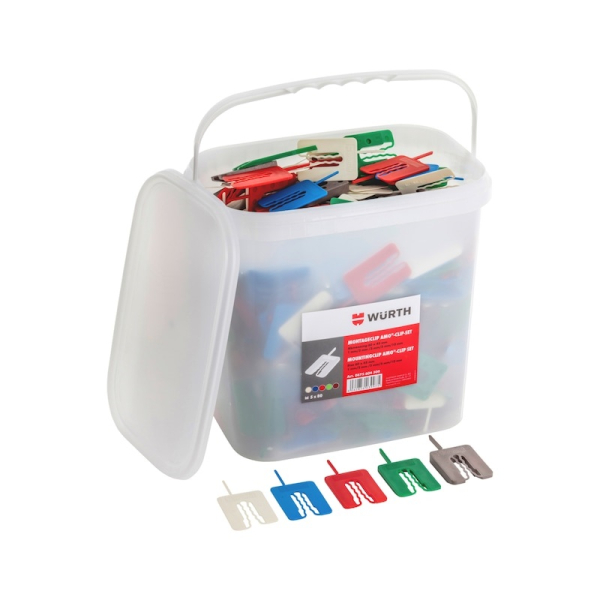 Würth Montageclip AMO-Clip Sortiment 400-teilig