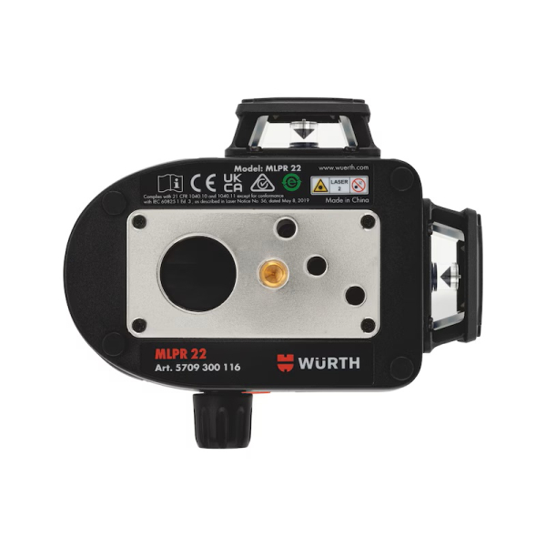 Würth Multi-Linienlaser MLPG 22 - Ansicht unten