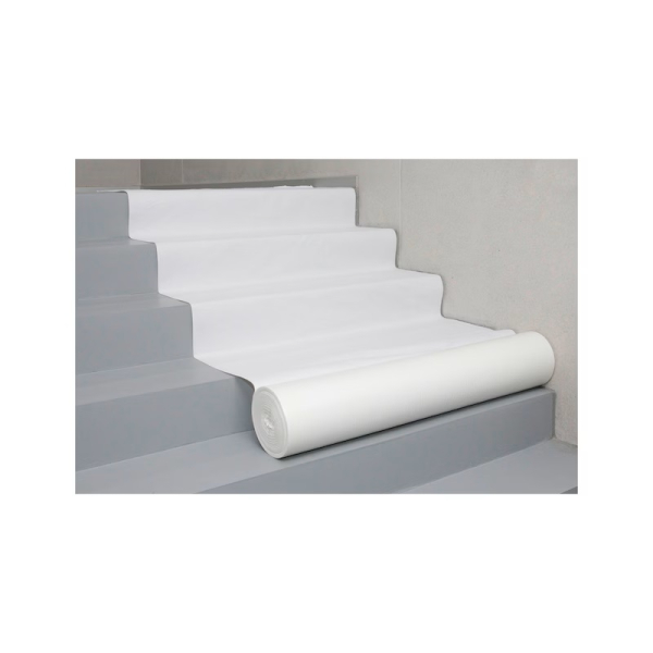 Würth Selbsthaftendes Abdeckvlies Anwendung auf Treppe