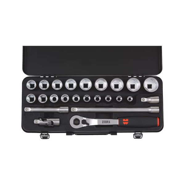 Würth Steckschlüssel 1/2 Zoll 24-teiliges Sortiment