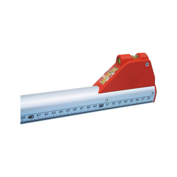 Würth Teleskopmaßstab Ablesefenster und Skalierung auf dem Gehäuse